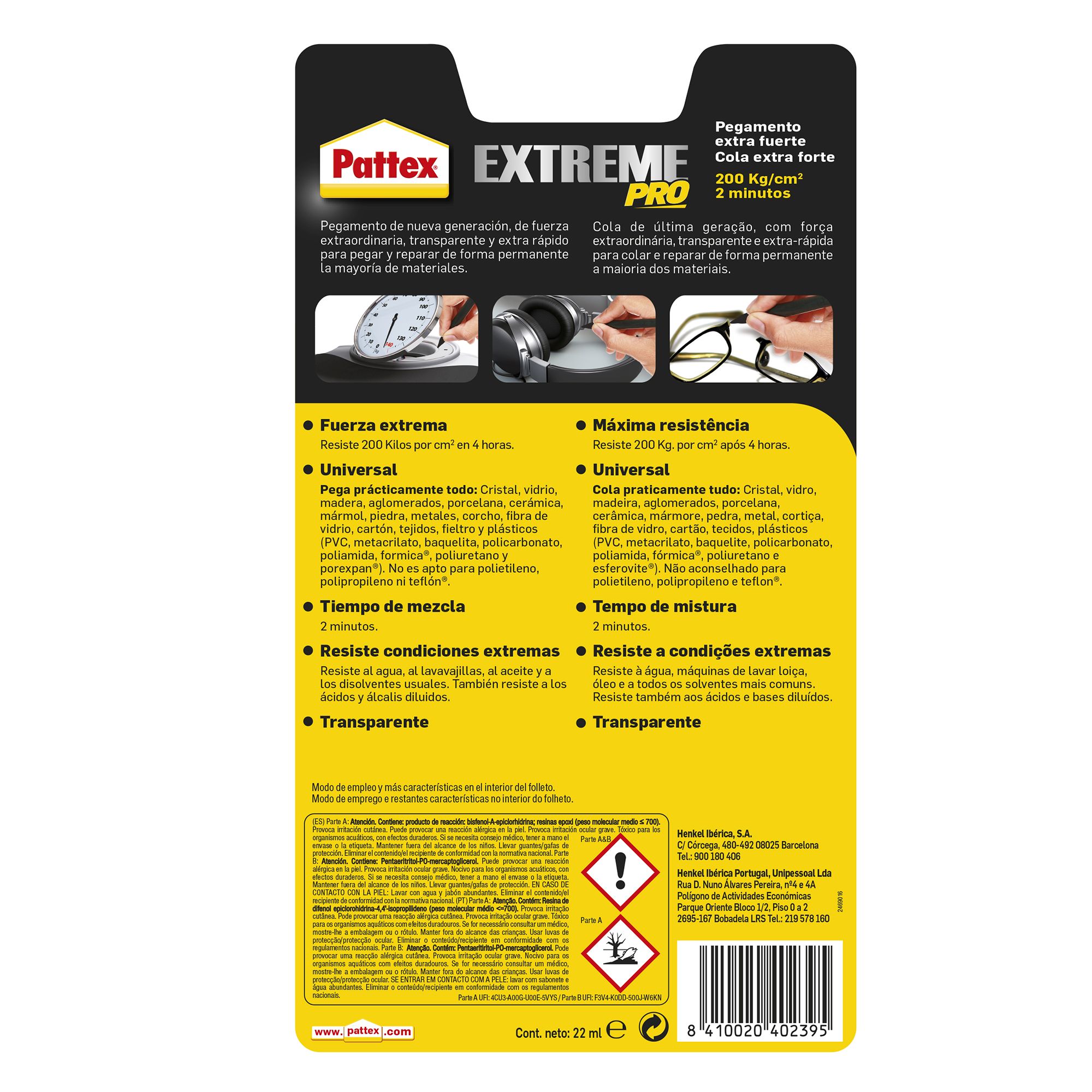 Pattex  Extreme Pro Bl 22 ml